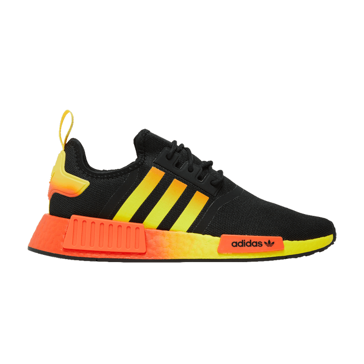 adidas NMD R1 Black Orange Yellow Gradient