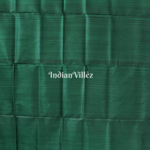 Coffee Forest Green Odisha Ikat Contemporary Silk Saree