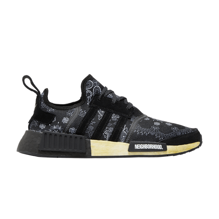 adidas NMD R1 Neighborhood Paisley Black