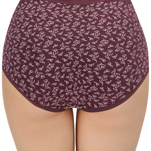 Print High Rise Full Brief Panties (Pack of 3)