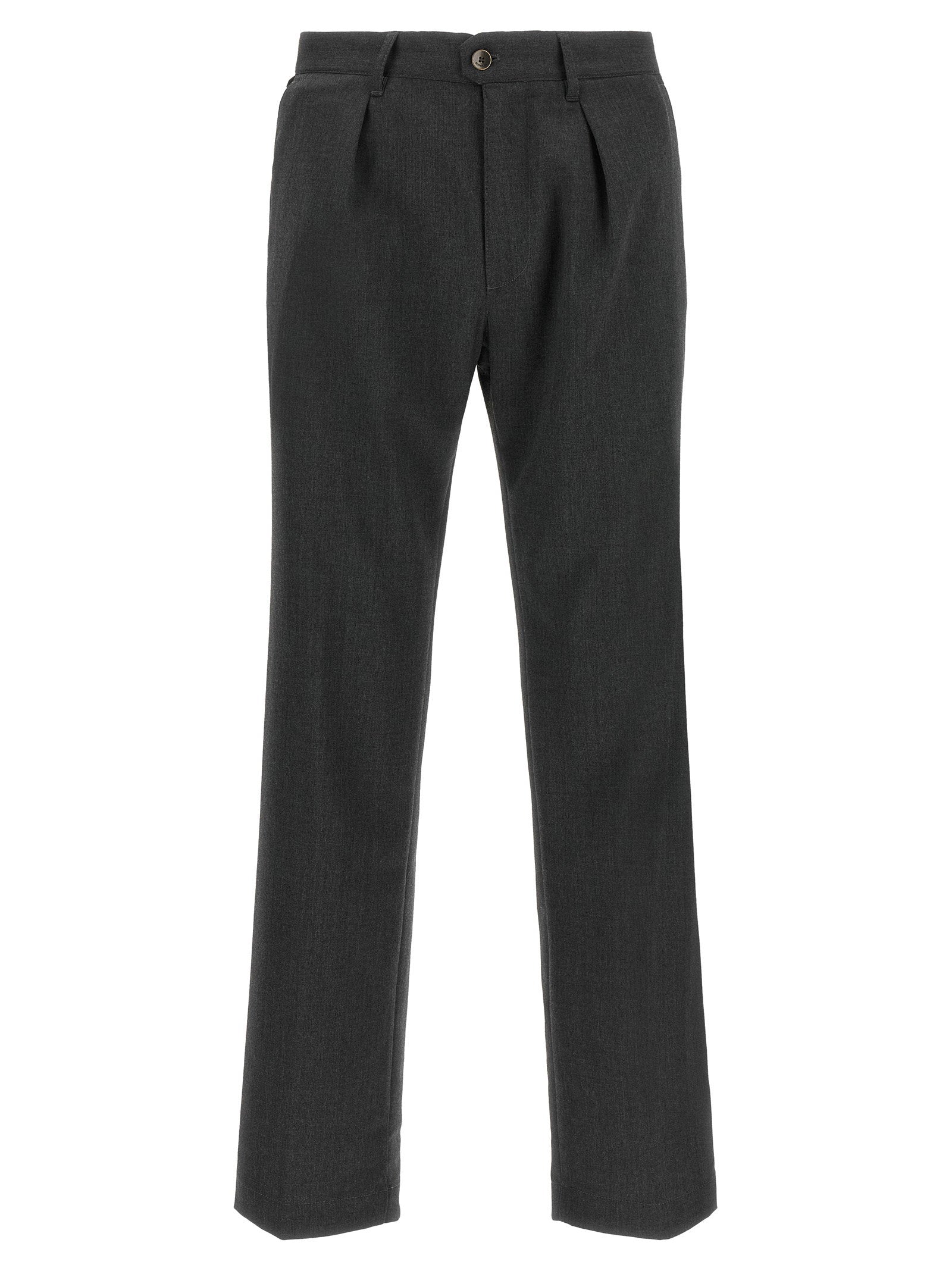 Incotex Pants With Straps At The Waist