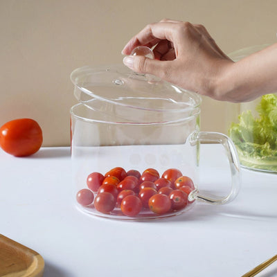 Glass Stock Pot