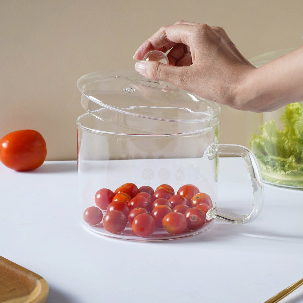 Glass Stock Pot