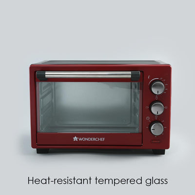 Wonderchef Renewed Oven Toaster Griller (OTG) Crimson Edge - 19 Litres  Auto-shut Off