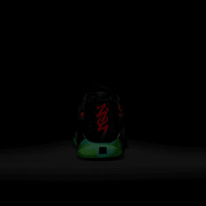 JORDAN | ZION 3 PF { BLACK/SOLAR RED-VIVID PURPLE-BARELY VOLT