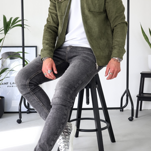 CAPO Suede Olive Jacket