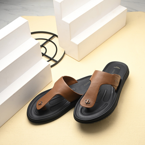 Comet Leather Slippers by Aspeerio