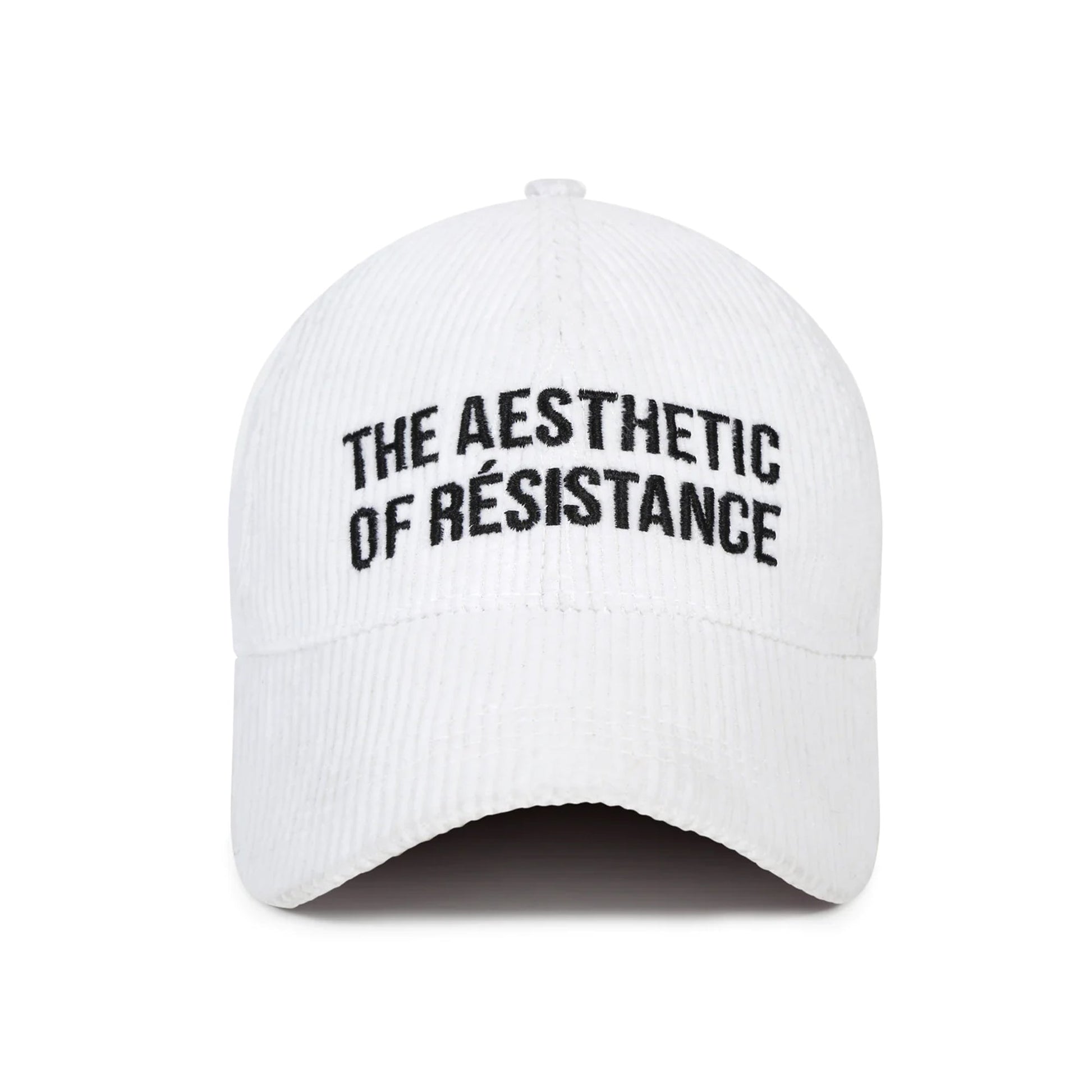 Corduroy Cap - White