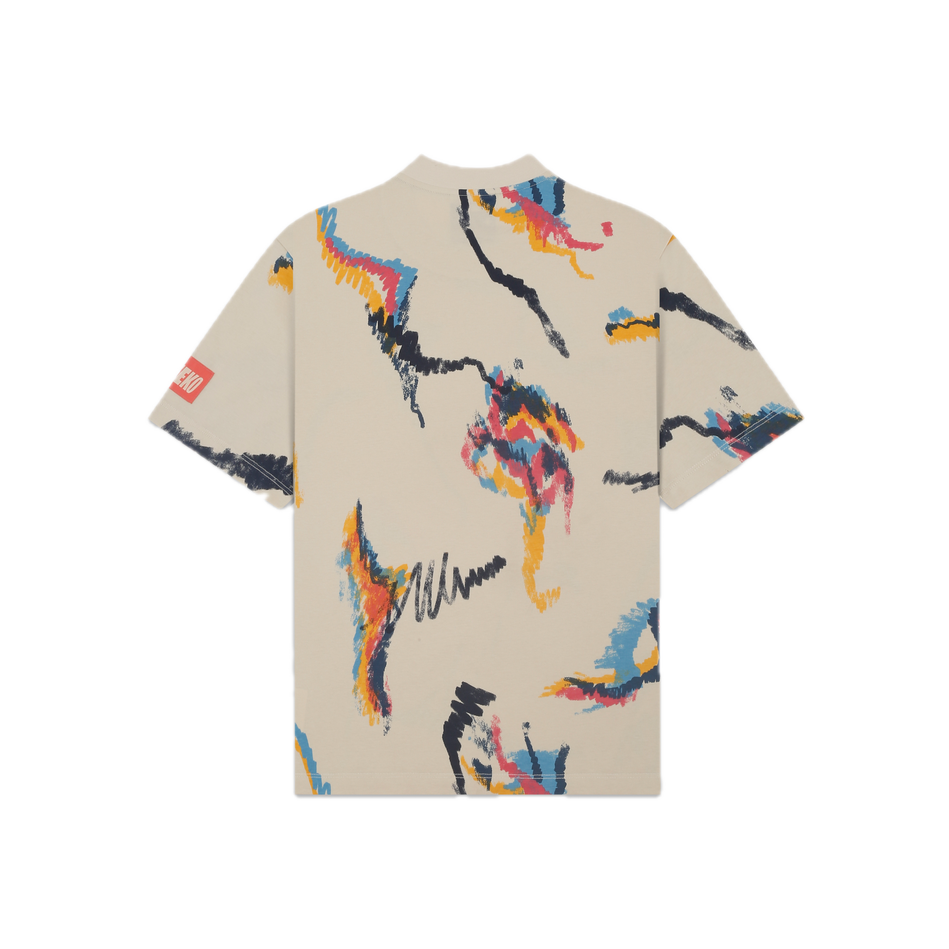 Multi Scribble T‐Shirt