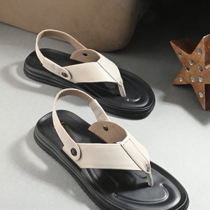 Comet Leather Sandals by Aspeerio