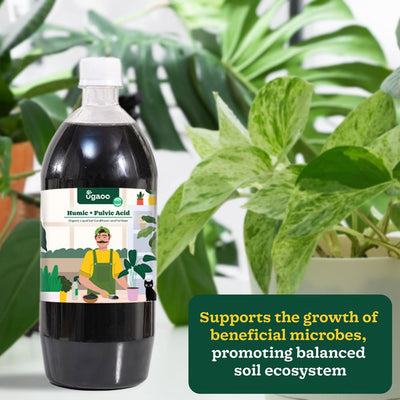 Humic & Fulvic Acid Liquid Fertilizer- 1 Liter
