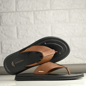 Comet Leather Slippers by Aspeerio