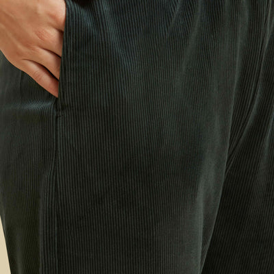 green-embroidered-velvet-front-slit-top-bottom-set