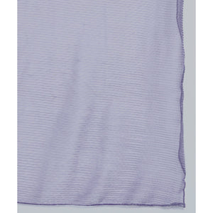 Lavender Solid Lycra Crush Saree