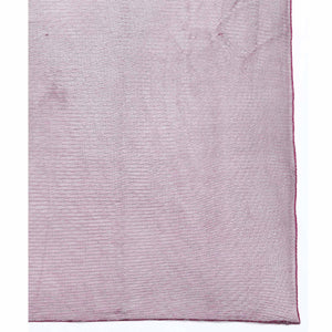 Dark Mauve Solid Lycra Crush Saree