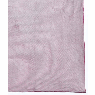 Dark Mauve Solid Lycra Crush Saree