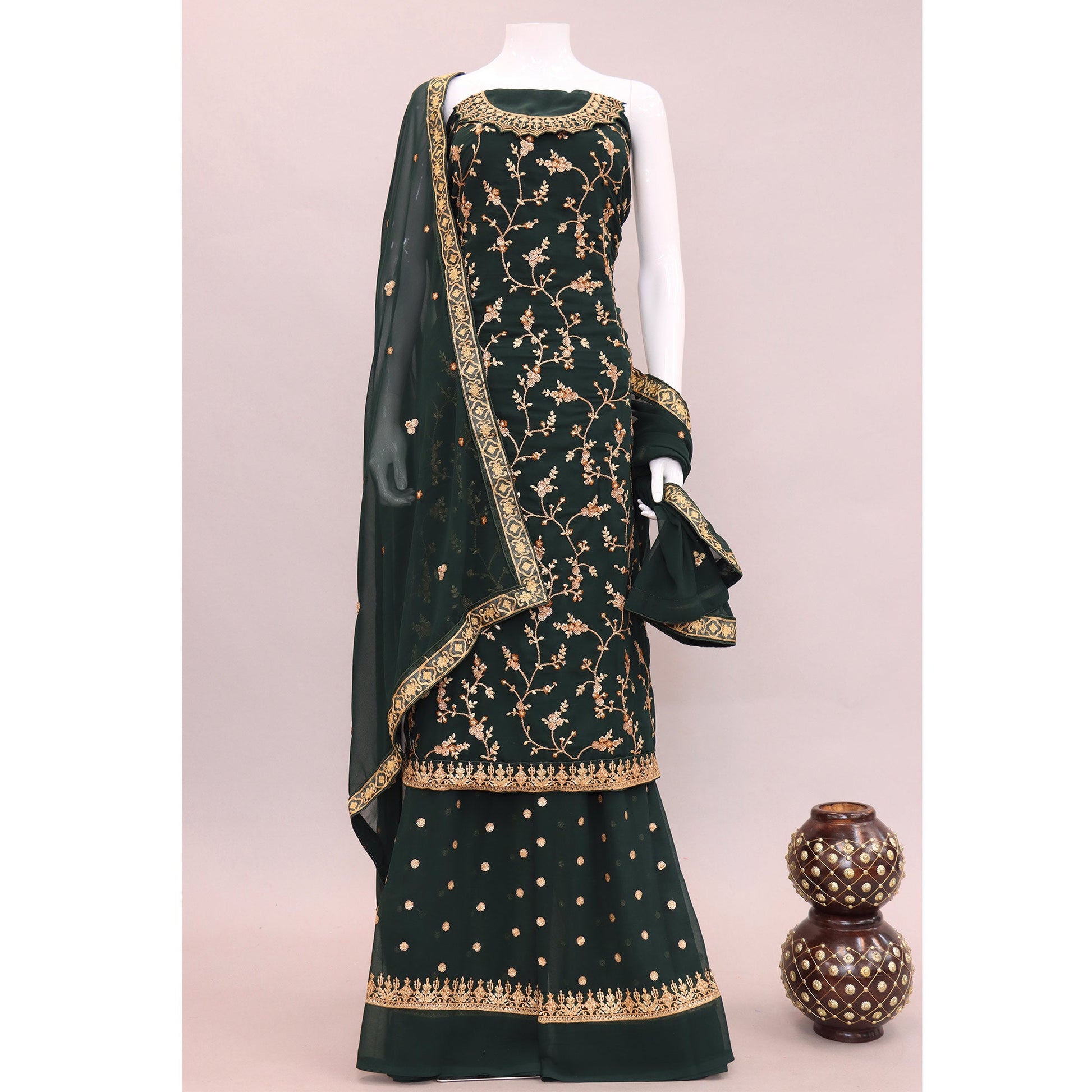 green-floral-embroidered-georgette-semi-stitched-suit-1