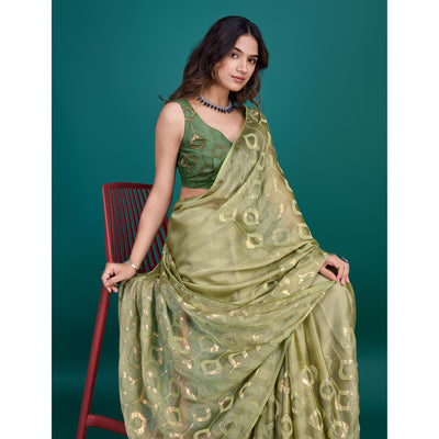 green-sequin-embroidered-georgette-saree