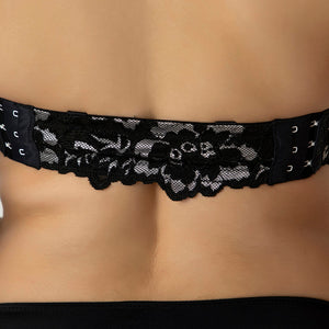 Femme Lace Padded Wired Multiway Bra - Black