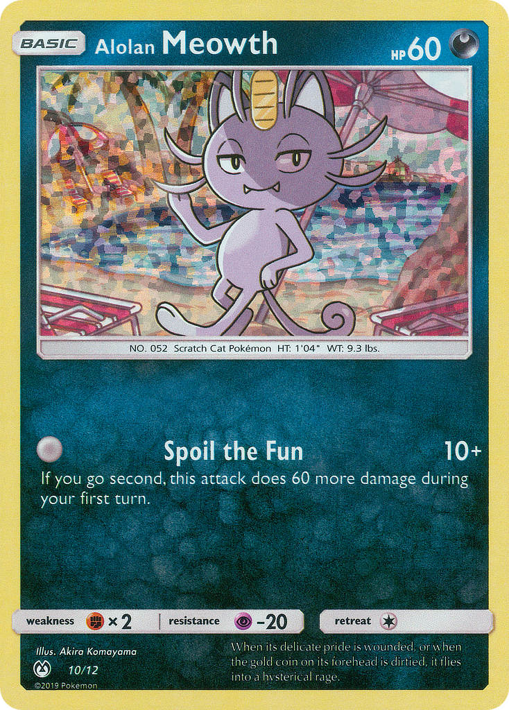 Alolan Meowth - 10/12 - Promo