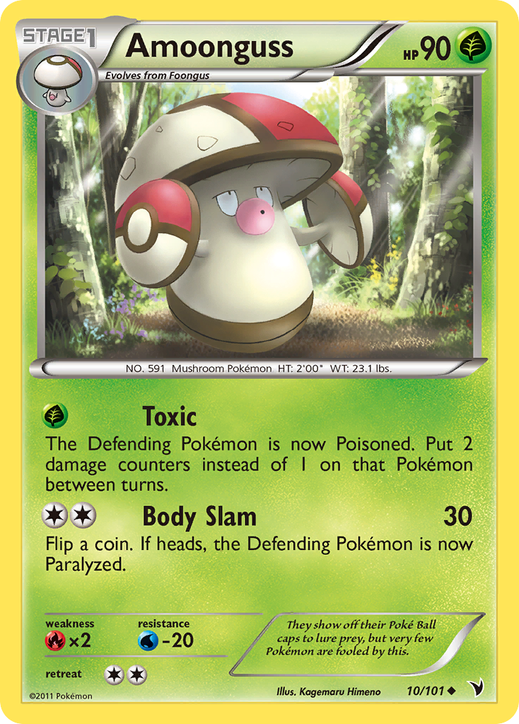 Amoonguss - 10/101 - Uncommon