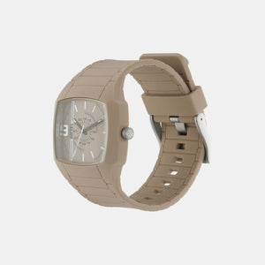 Cliffhanger 2.0 Men Quartz Beige Dial Analog Silicone Watch DZ2167