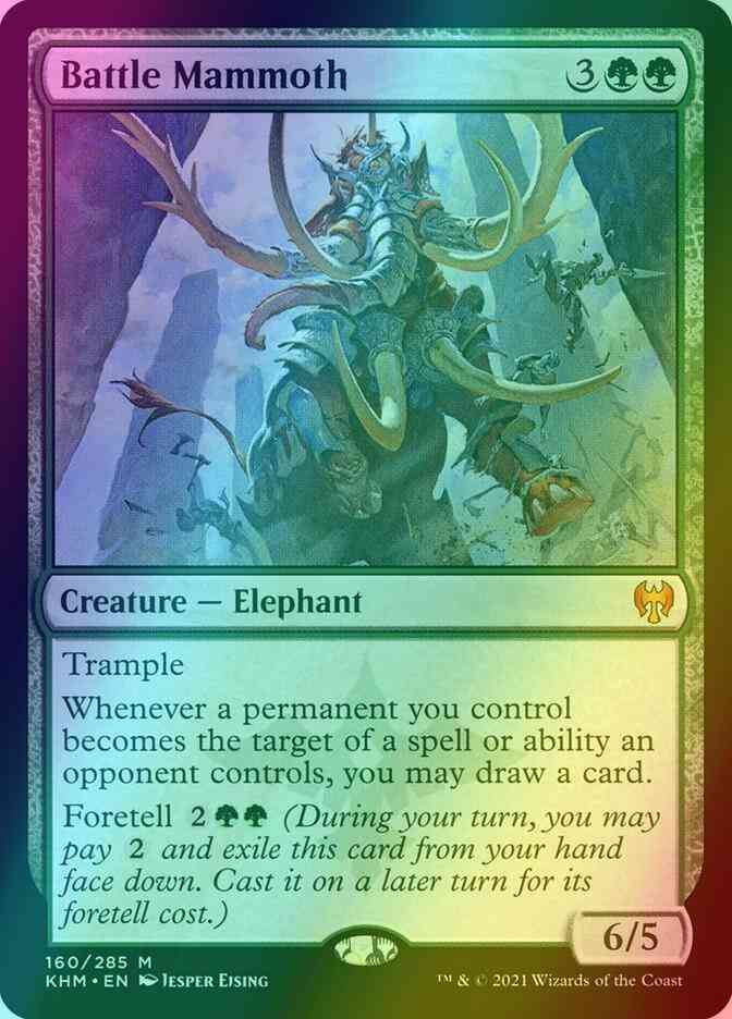Battle Mammoth [160] [Kaldheim] [Foil]