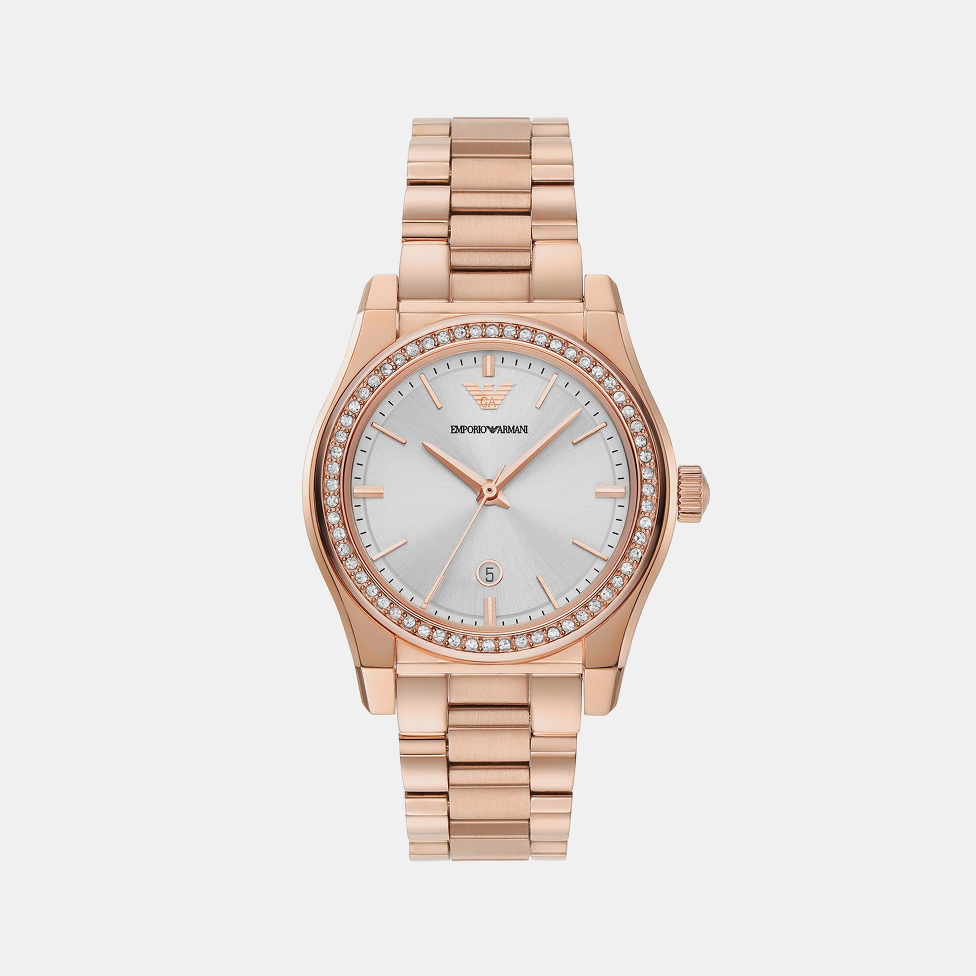 Federica Women Quartz Silver Dial Analog Stainless Steel Watch AR11558