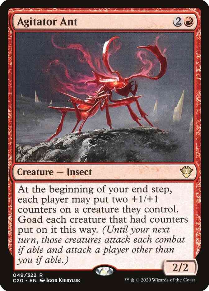Agitator Ant [49] [Commander 2020] [Non-Foil]