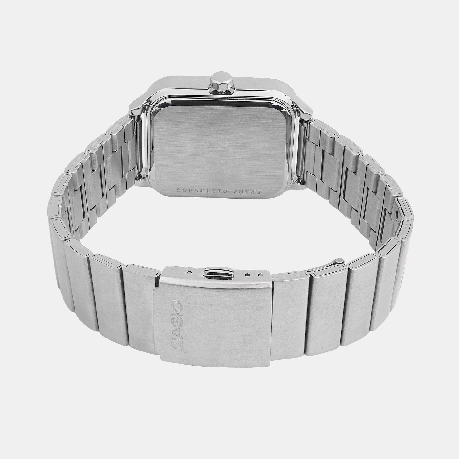 Enticer Men Quartz White Dial Chronograph Stainless Steel Watch A2183