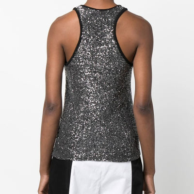 Fabiana Filippi Sequin tank top