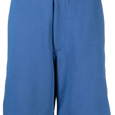 Alexander McQueen logo-tape jersey shorts