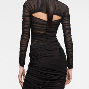 Az Factory By Ester Manas Cut-out mesh top
