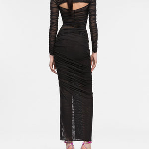 Az Factory By Ester Manas Cut-out mesh top