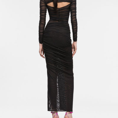 Az Factory By Ester Manas Cut-out mesh top