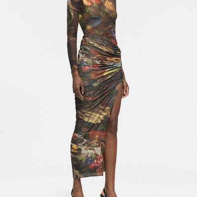 Az Factory By Ester Manas Side slit long skirt
