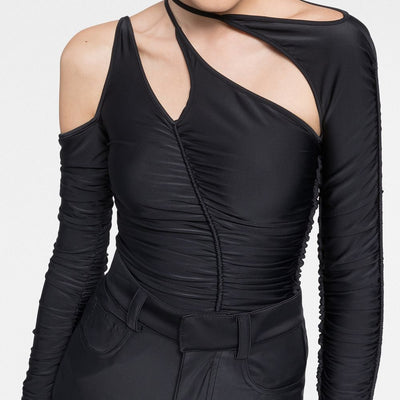 Az Factory By Ester Manas Cut-out long sleeve top