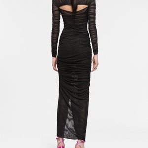 Az Factory By Ester Manas Side slit long skirt
