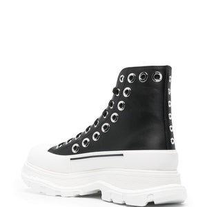 Alexander McQueen tread slick ankle boots