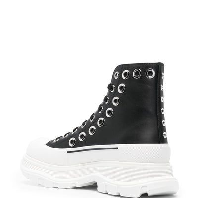 Alexander McQueen tread slick ankle boots