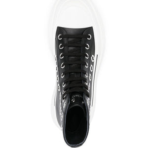 Alexander McQueen tread slick ankle boots
