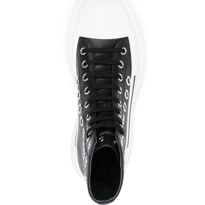 Alexander McQueen tread slick ankle boots