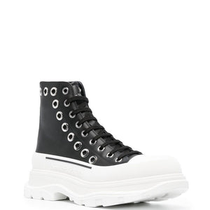 Alexander McQueen tread slick ankle boots