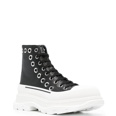 Alexander McQueen tread slick ankle boots