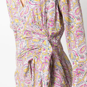 Iro Taro short wrap dress