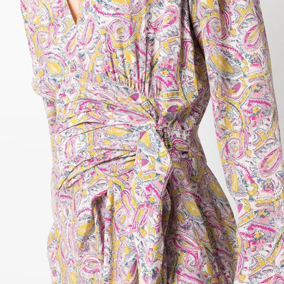 Iro Taro short wrap dress