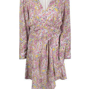 Iro Taro short wrap dress