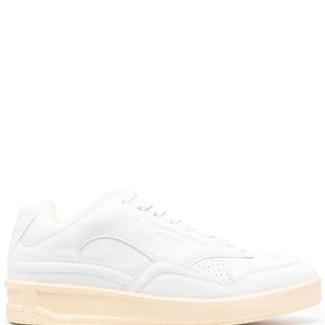 Jil Sander panelled low-top leather sneakers