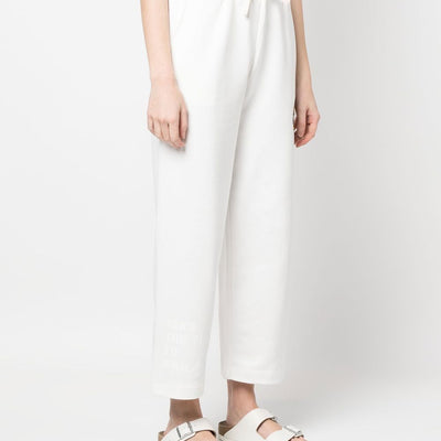 Joshua Sanders Smiley logo cotton sweatpants