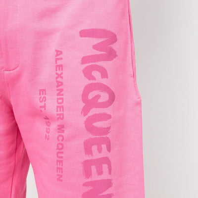 Alexander McQueen Graffiti-print Track Shorts